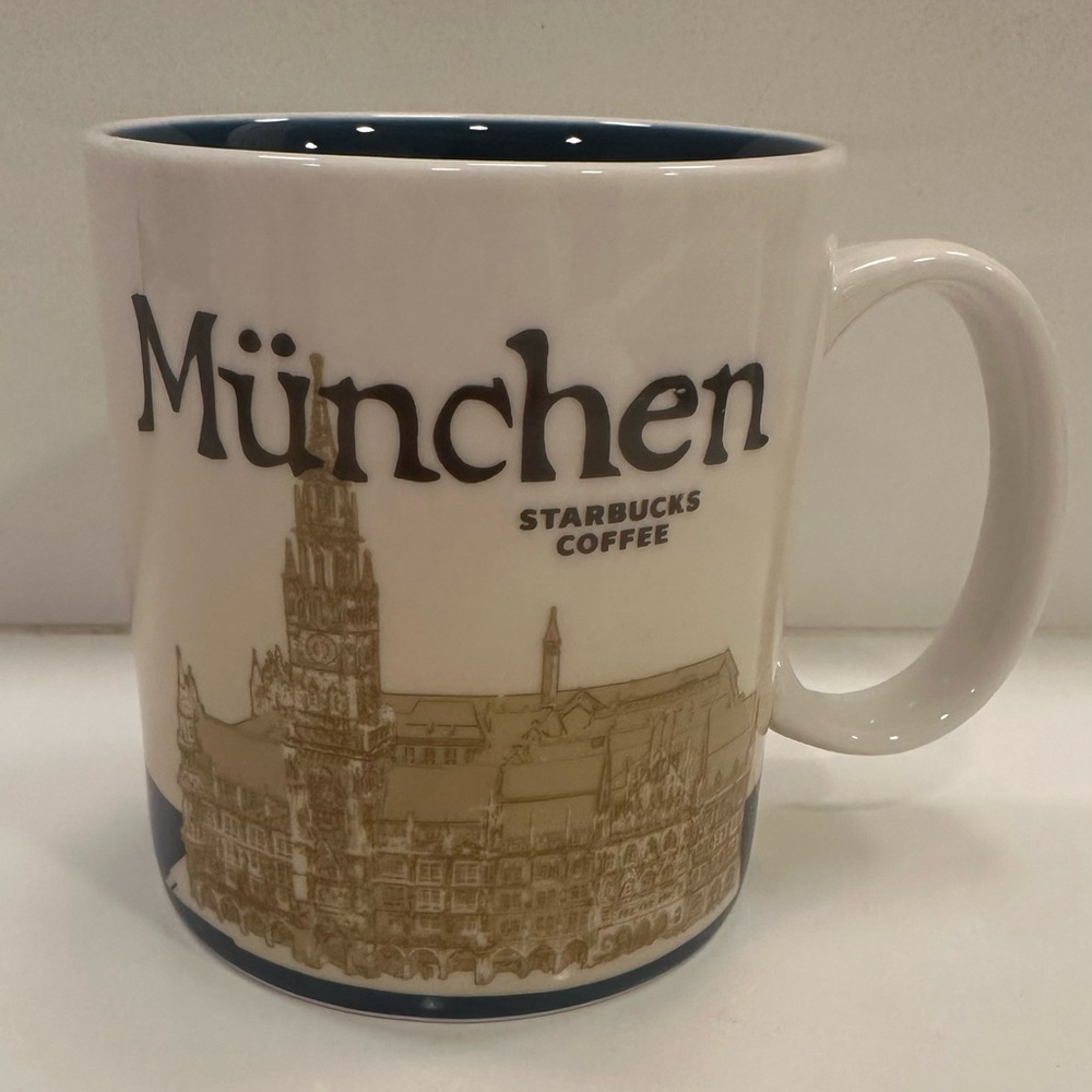 Starbucks München Coffee Mug - White and Blue